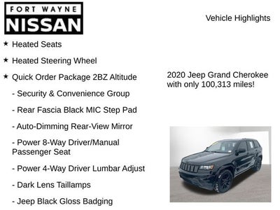 2020 Jeep Grand Cherokee Altitude