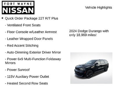 2024 Dodge Durango R/T Plus