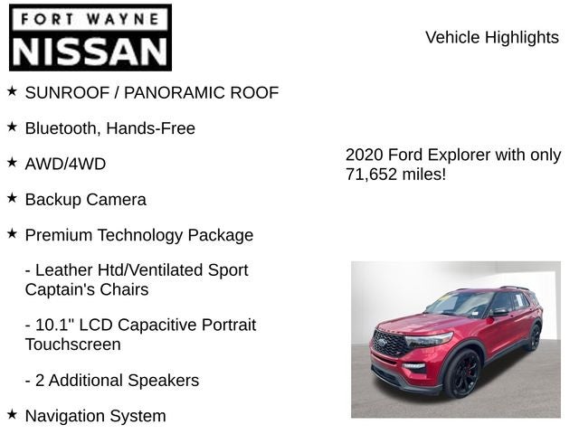 2020 Ford Explorer ST