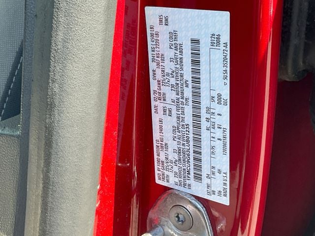 2020 Ford Escape SE