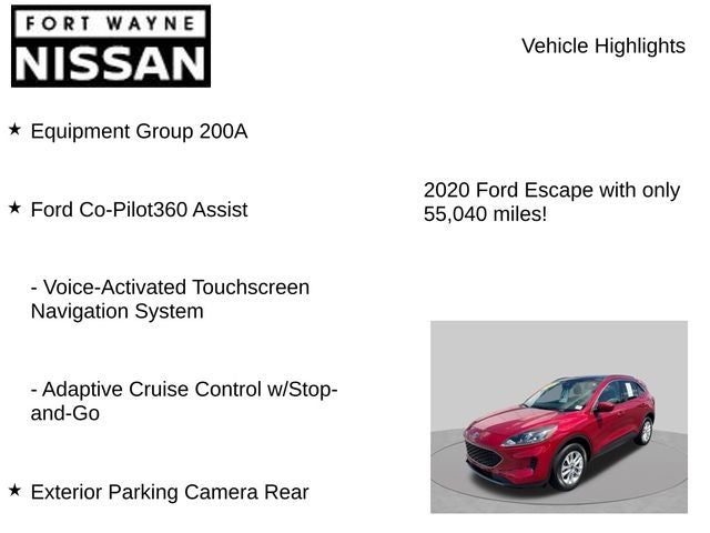2020 Ford Escape SE