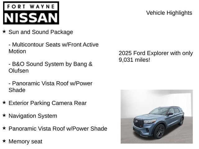 2025 Ford Explorer ST