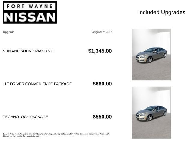 2015 Chevrolet Cruze 1LT 1LT