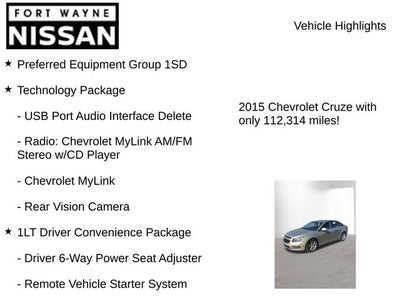 2015 Chevrolet Cruze 1LT 1LT