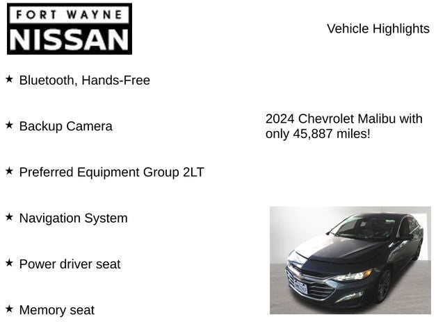 2024 Chevrolet Malibu LT 2LT