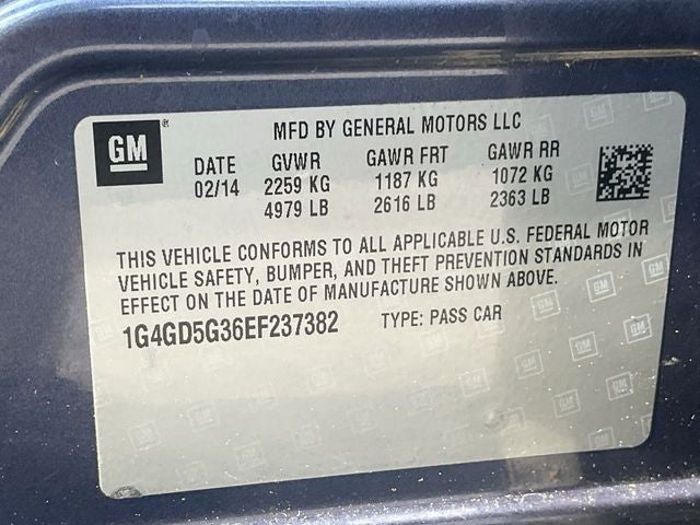 2014 Buick LaCrosse Premium I Group