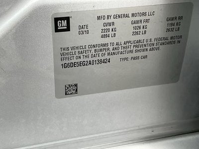 2010 Cadillac CTS Luxury