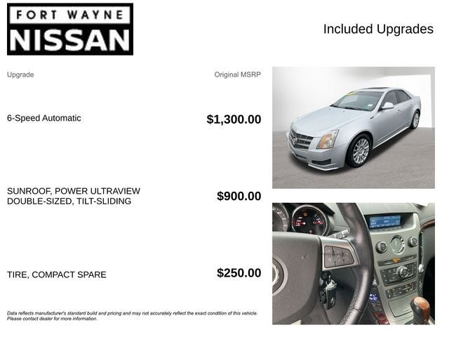 2010 Cadillac CTS Luxury