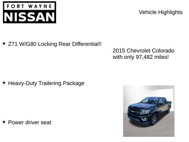 2015 Chevrolet Colorado Z71