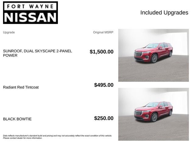 2023 Chevrolet Traverse Premier