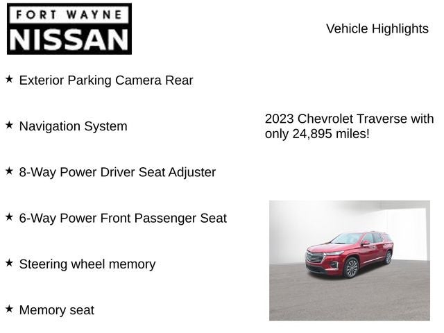 2023 Chevrolet Traverse Premier