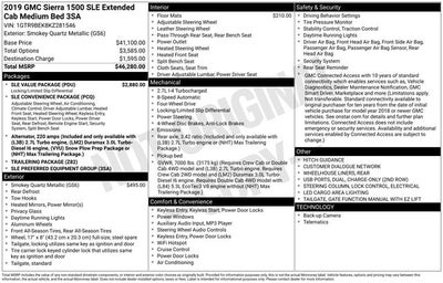 2019 GMC Sierra 1500 SLE