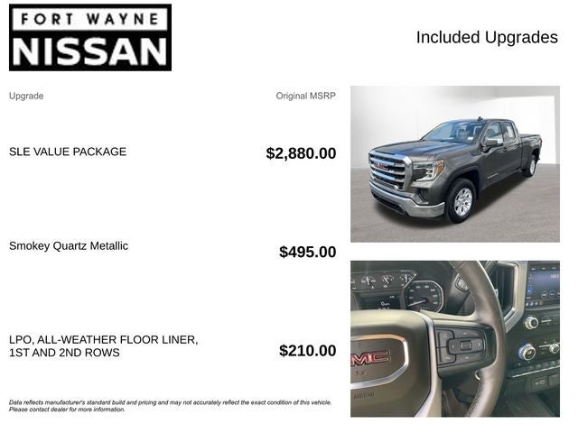 2019 GMC Sierra 1500 SLE