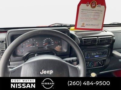 2005 Jeep Wrangler X