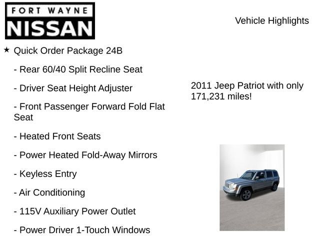 2011 Jeep Patriot Sport