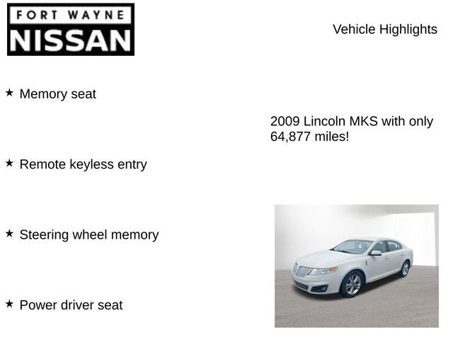 2009 Lincoln MKS Base