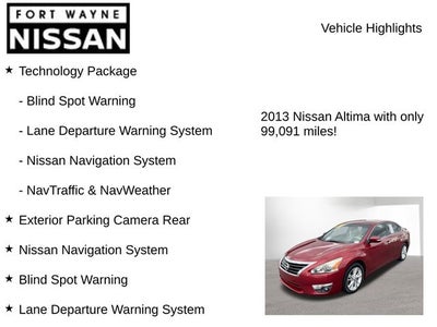 2013 Nissan Altima 2.5 SL
