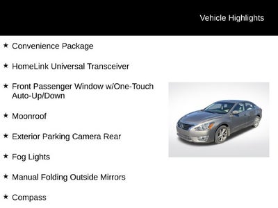 2013 Nissan Altima 2.5 SV