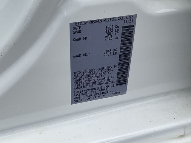 2024 Nissan Altima 2.5 SR