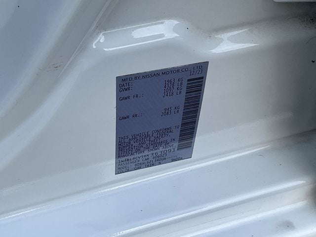 2024 Nissan Altima 2.5 SR