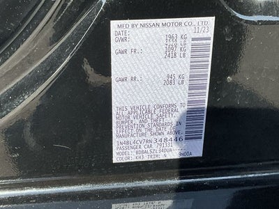 2024 Nissan Altima 2.5 SR