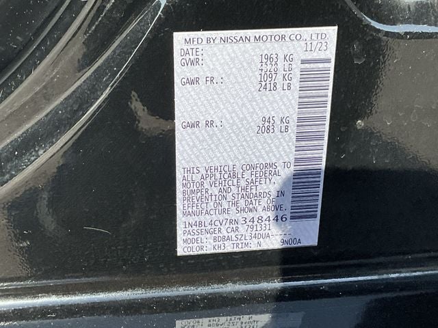 2024 Nissan Altima 2.5 SR