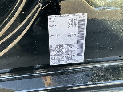 2025 Nissan Altima 2.5 SV