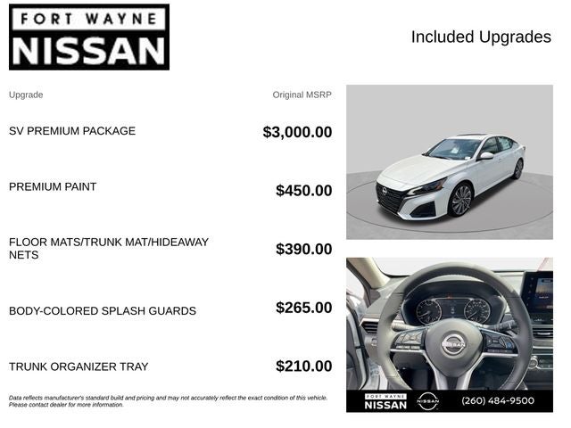 2026 Nissan Altima 2.5 SV