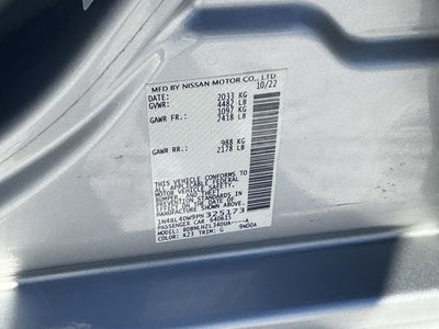 2023 Nissan Altima 2.5 SV