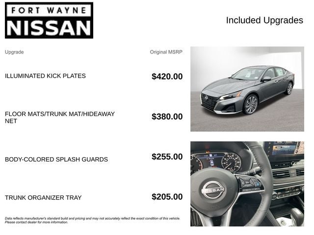 2025 Nissan Altima 2.5 SL