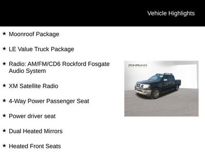 2010 Nissan Frontier LE