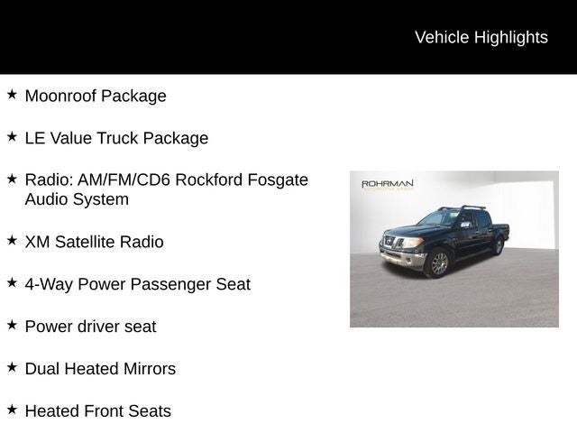 2010 Nissan Frontier LE
