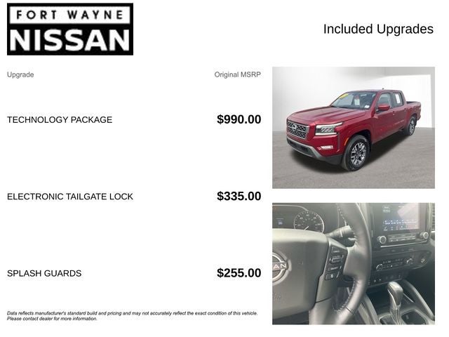 2024 Nissan Frontier SL