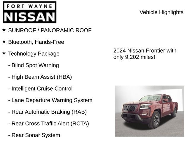 2024 Nissan Frontier SL