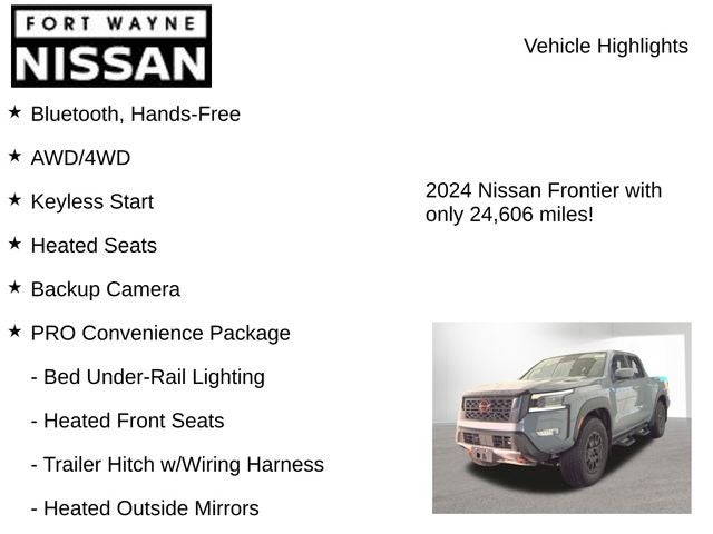 2024 Nissan Frontier PRO-4X