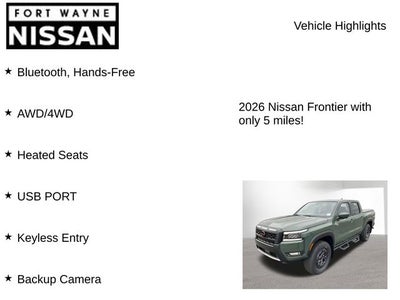2026 Nissan Frontier PRO-4X