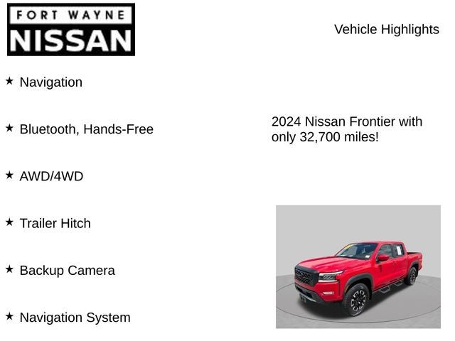 2024 Nissan Frontier PRO-4X