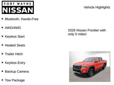 2026 Nissan Frontier PRO-4X