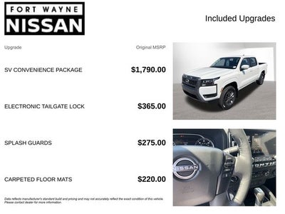 2026 Nissan Frontier SV