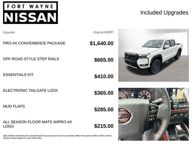 2026 Nissan Frontier PRO-4X