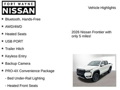2026 Nissan Frontier PRO-4X