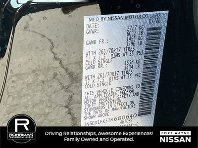 2026 Nissan Frontier PRO-4X