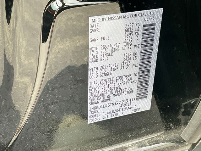 2026 Nissan Frontier PRO-4X