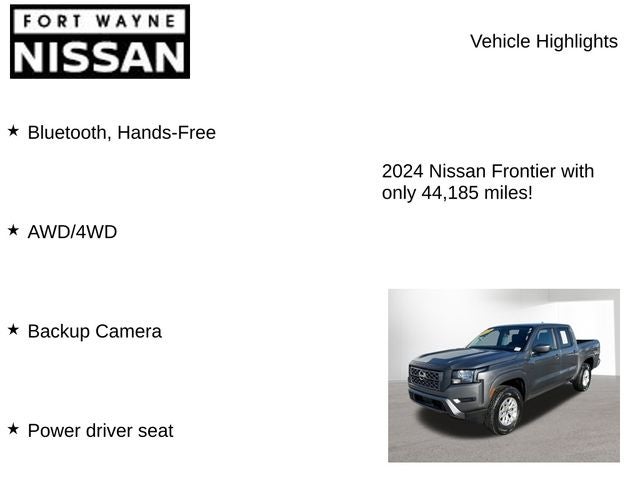 2024 Nissan Frontier SV