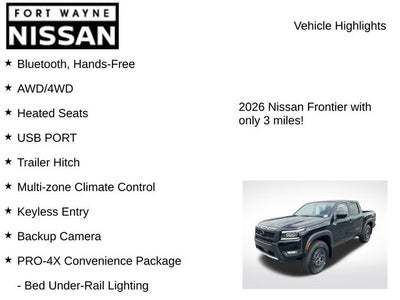 2026 Nissan Frontier PRO-4X