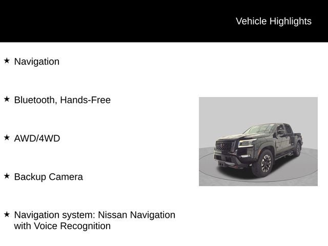 2023 Nissan Frontier PRO-4X