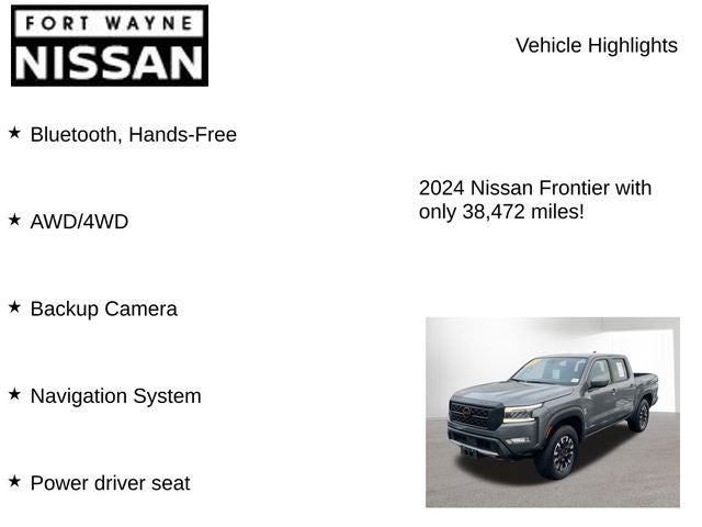 2024 Nissan Frontier PRO-4X