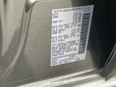 2026 Nissan Frontier PRO-4X