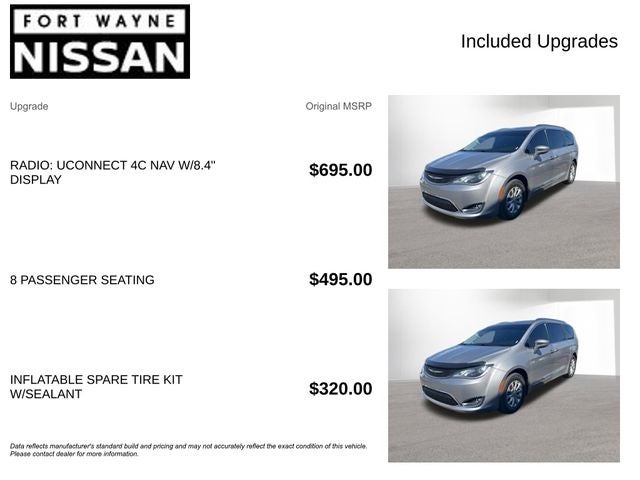 2018 Chrysler Pacifica Touring L