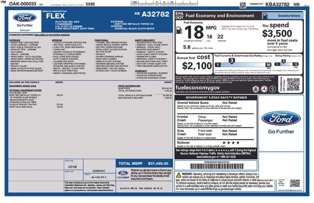 2019 Ford Flex SEL